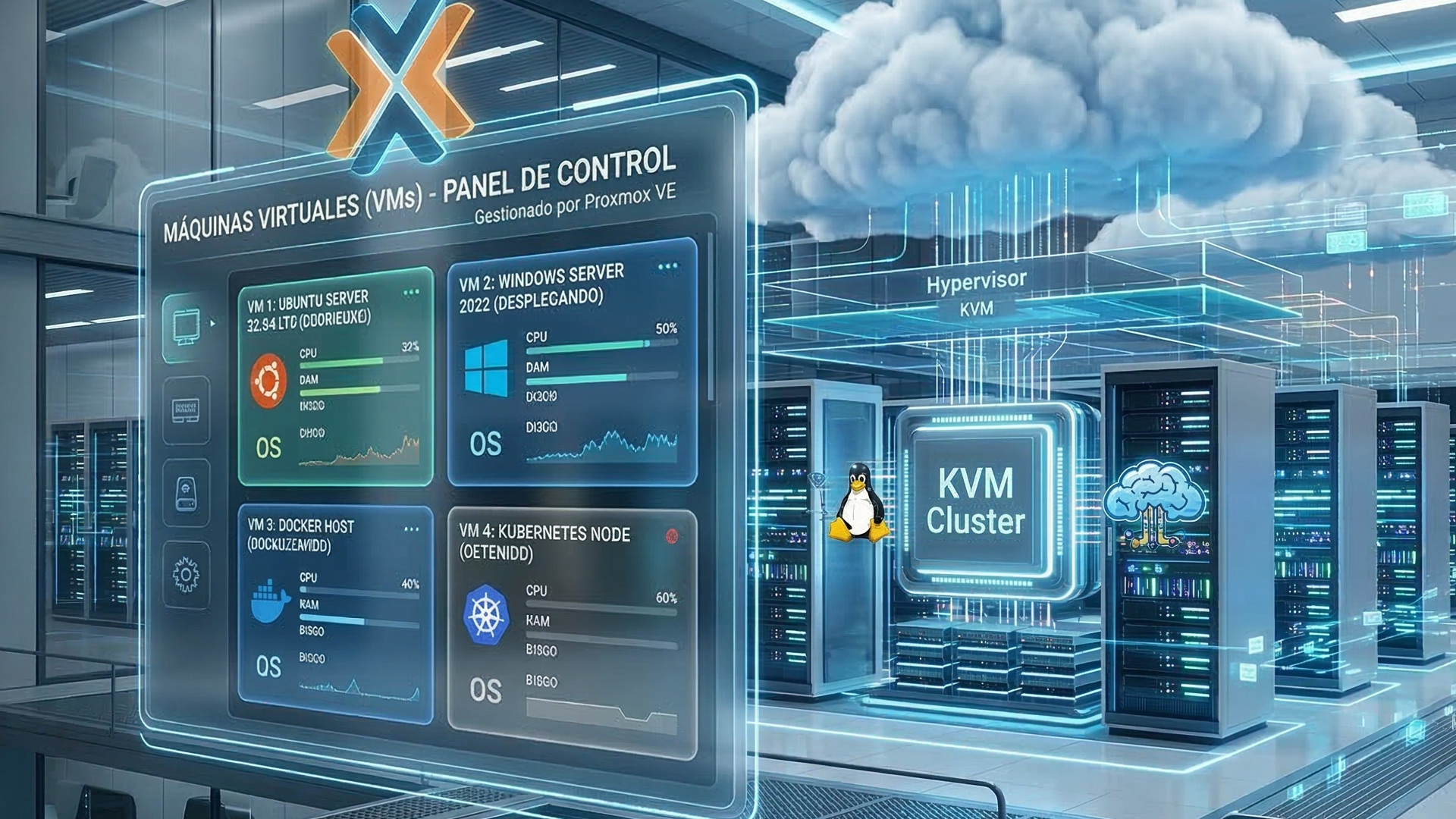 VPS KVM - Servidores virtuales